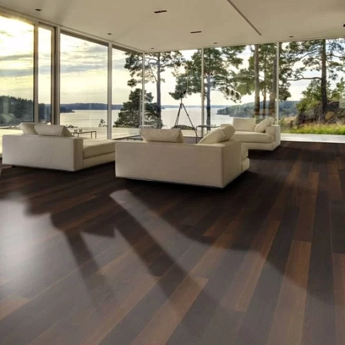 ДУБ ВОРОТА ЛИННЕЯ МАСЛО ПАРКЕТНАЯ ДОСКА KAHRS HABITAT